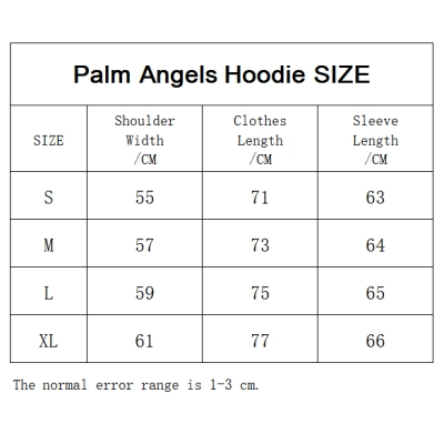 Palm Angels hoodie,wet160 02