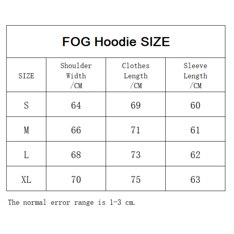 FOG hoodie ldtx902