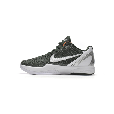 Zoom Kobe VI TB Dark Green 454142-300 01