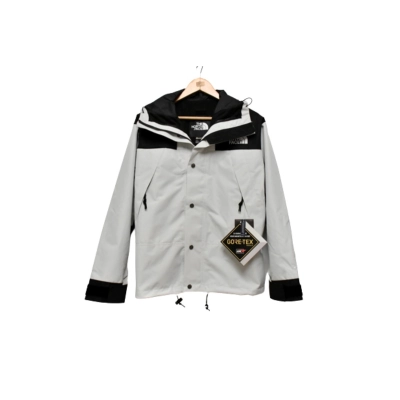 TheNorthFace Black and White Mountain Jacket 01
