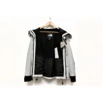 TheNorthFace Black and White Mountain Jacket