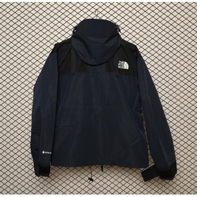 TheNorthFace Black and Navy Blue Mountain Jacket 02