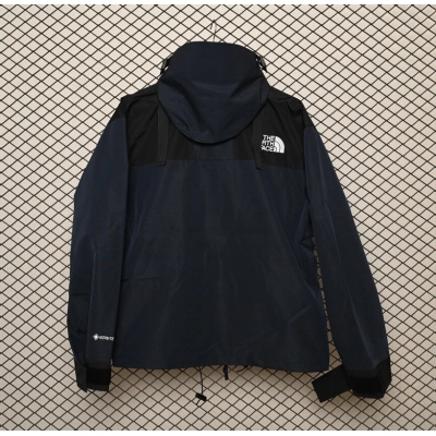 TheNorthFace Black and Navy Blue Mountain Jacket 02