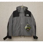 TheNorthFace Black and Graphite Mountain Jacket