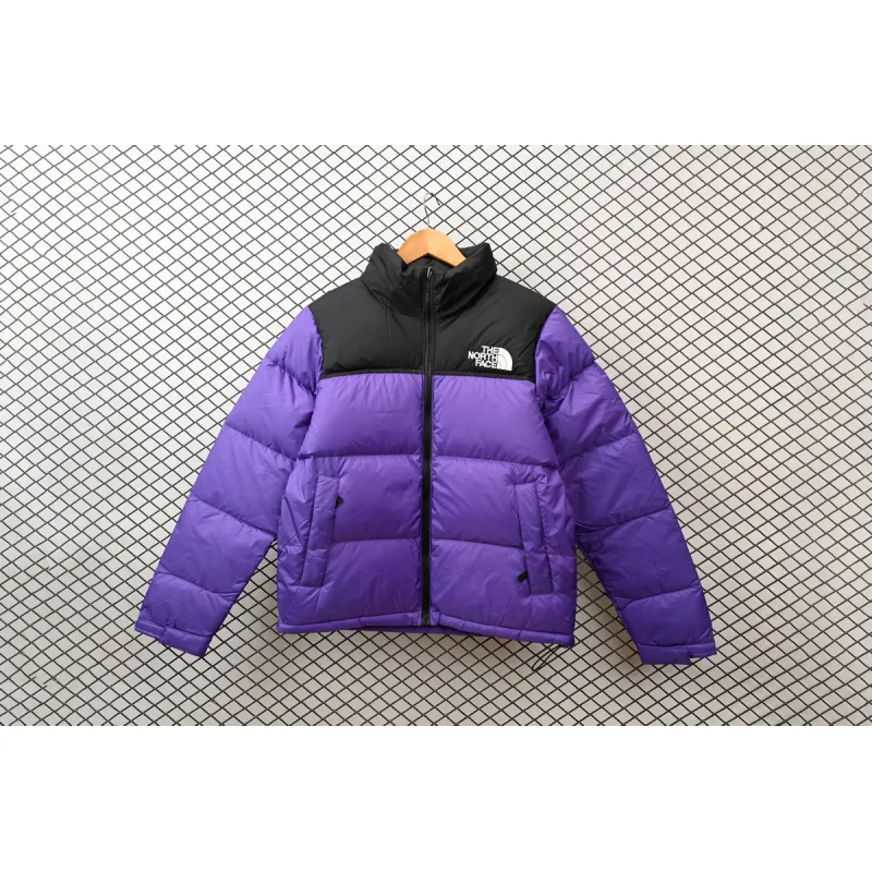 TheNorthFace Splicing White And Red Purple