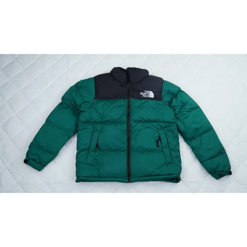 TheNorthFace Splicing White And Red Blackish Green