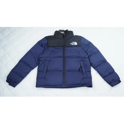 TheNorthFace Splicing White And Sapphire Blue 01