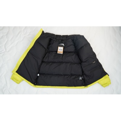 TheNorthFace Splicing White And Red Apple Green 02