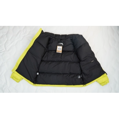 TheNorthFace Splicing White And Red Apple Green 02