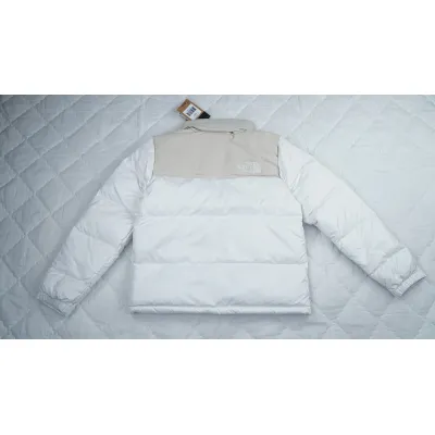 TheNorthFace Splicing White And Double Pinyin White 02