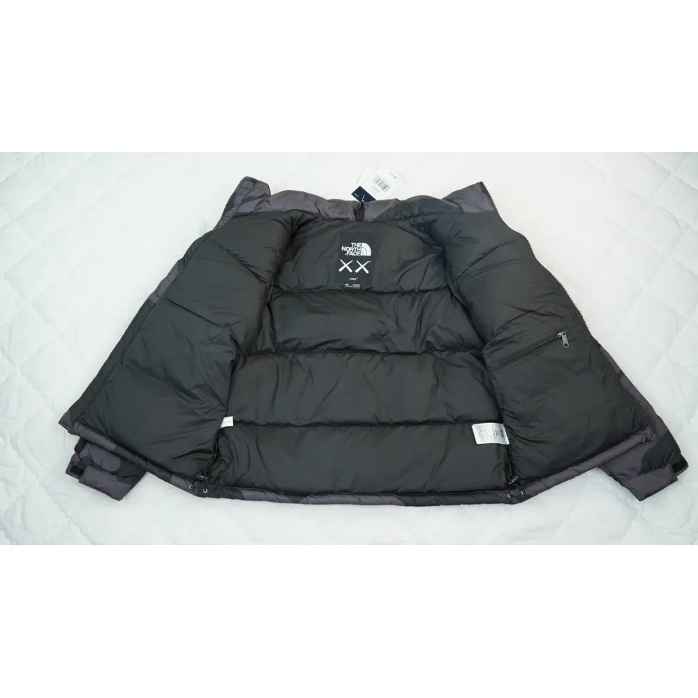 TheNorthFace Splicing White And XX black