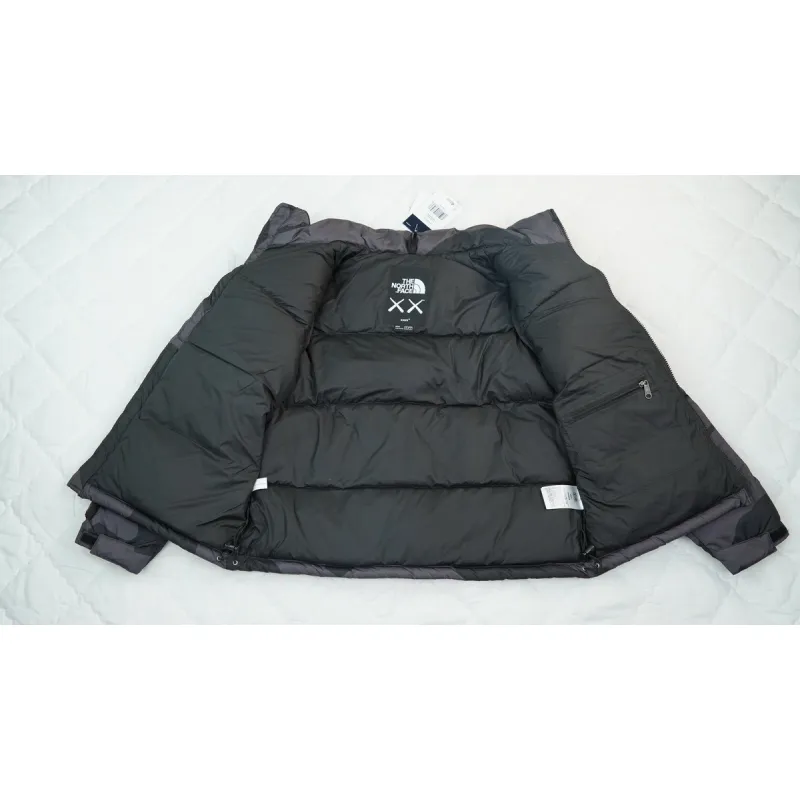 TheNorthFace Splicing White And XX black