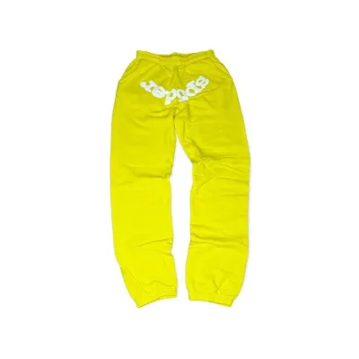 Sp5der Worldwide Websuit Yellow Joggers  01