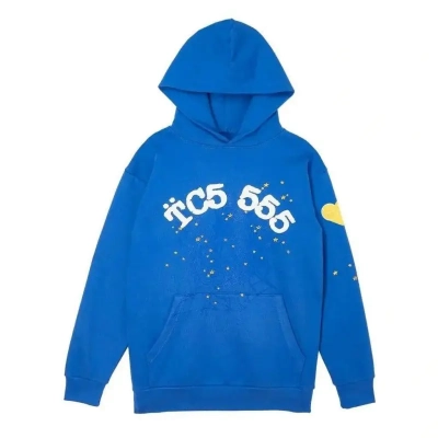 TC5 Sp5der Hoodie Blue 01