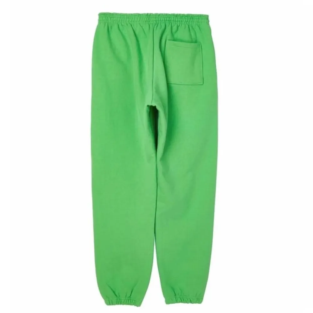 Green Sp5der Web Sweatpants 