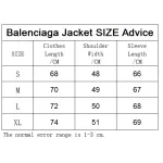 Balenciaga jacket black,A0Tn103