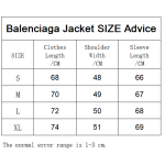Balenciaga jacket black,A0Tn107