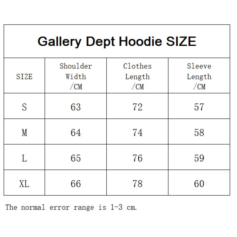  Gallery Dept Hoodie lhtG209