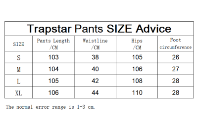  Trapstar pants,pkt8836 02