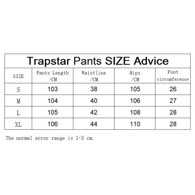 Trapstar pants, 23ctx 189 02