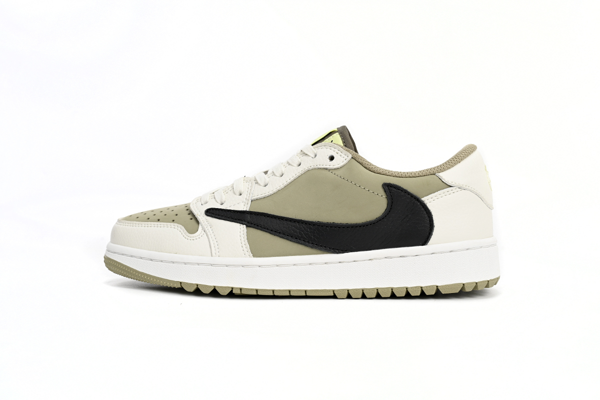 OG Jordan 1 Retro Low Golf Travis Scott Neutral Olive,FZ3124-200