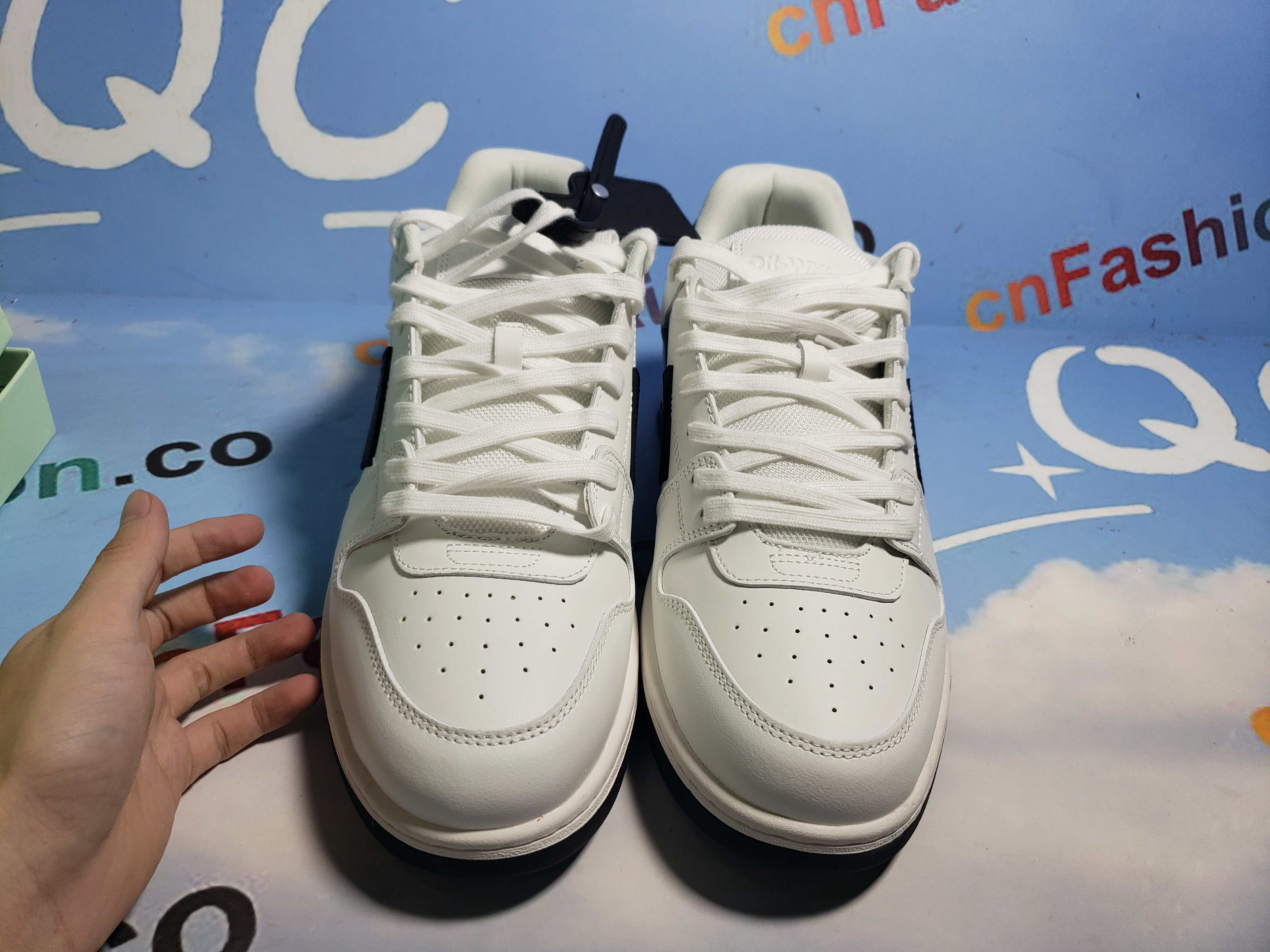 PKGoden OFF-WHITE Out Of Office White Black,OMIA189 C99LEA00 40110