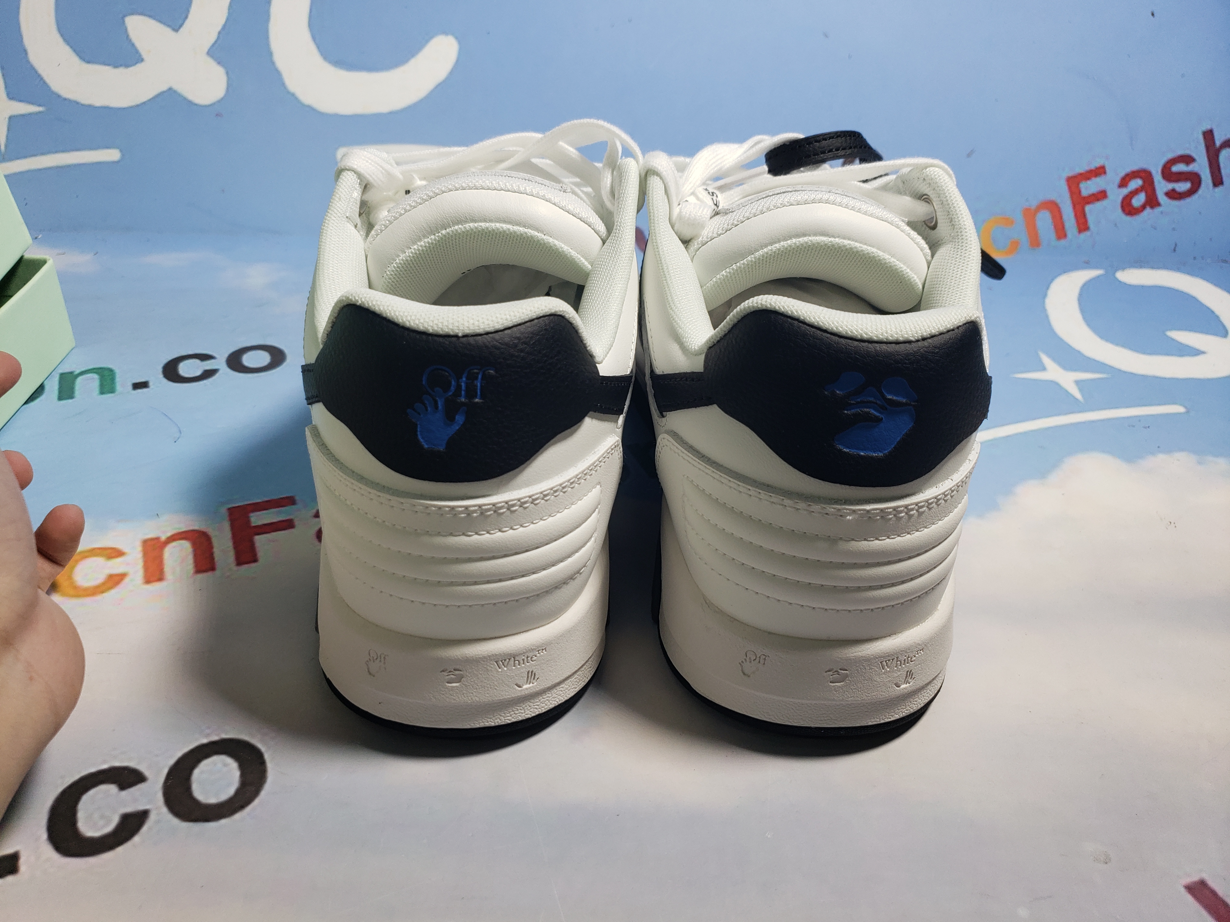 PKGoden OFF-WHITE Out Of Office White Black,OMIA189 C99LEA00 40110