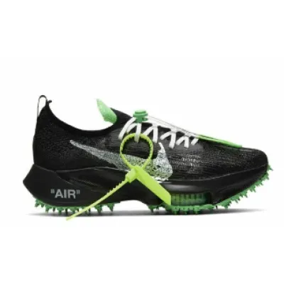PKGoden Air Zoom Tempo Next% Flyknit Off-White Black Scream Green CV0697-001 01