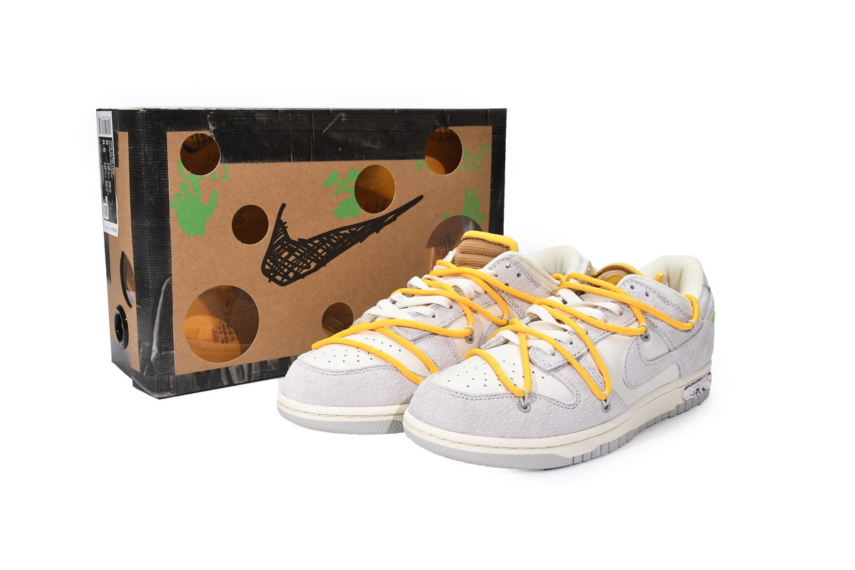 PKGoden Dunk Low Off-White Lot 39,DJ0950-109