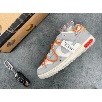 PKGoden Dunk Low Off-White Lot 44,DM1602-104 02