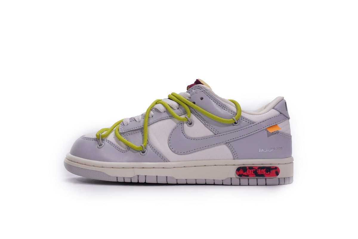 PKGoden Dunk Low Off-White Lot 8, DM1602-106