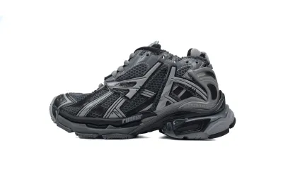 PKGoden Balenciaga 7th Runner All Black Gray 677402 W3RB2 1515 01
