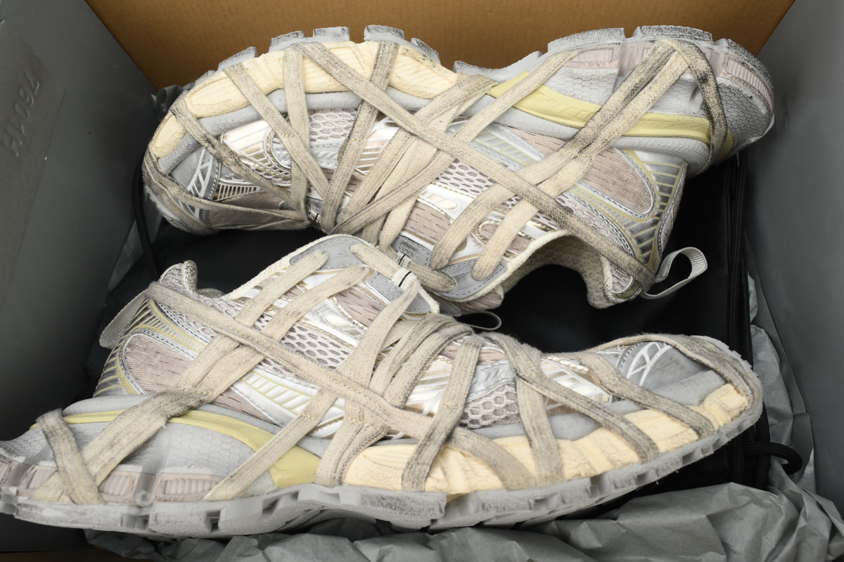 Balenciaga 10th Worn-Out - Brown Grey 778698 W3XLL 9191