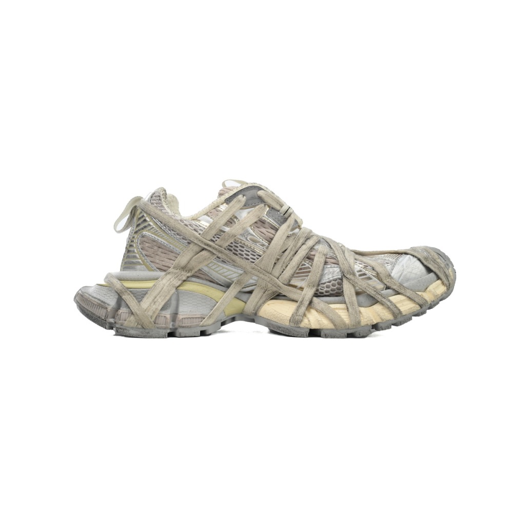 PK Balenciaga 10th Worn-Out - Brown Grey 778698 W3XLL 9191