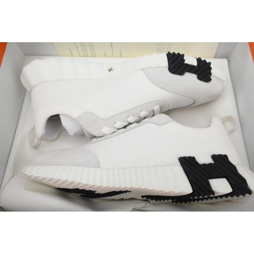 HERMES Bouncing Grey White