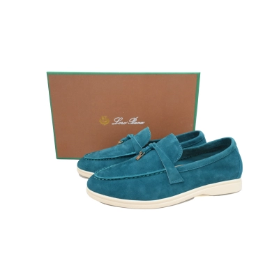 Loro Piana Loafer Tibetan Blue 02