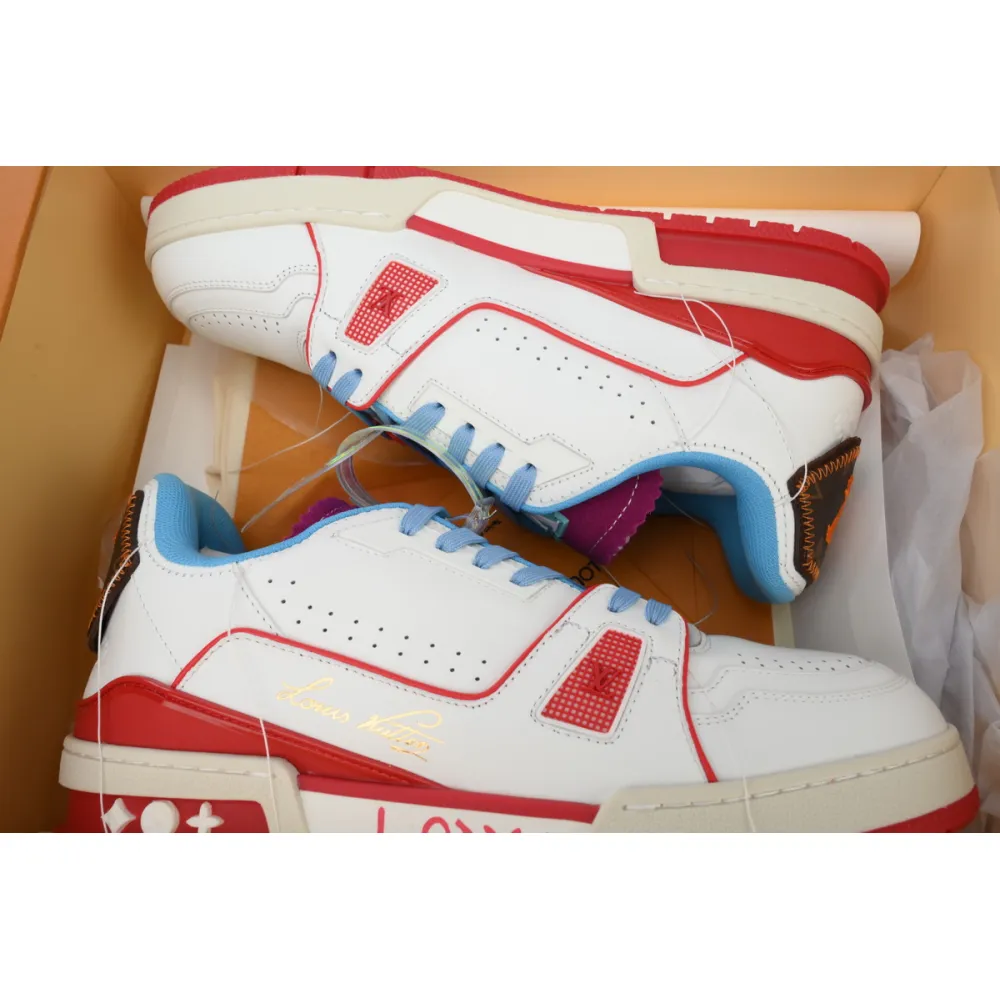 LOUIS VUITTON Trainer Blue Purple