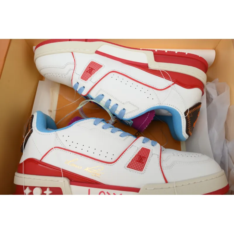 LOUIS VUITTON Trainer Blue Purple