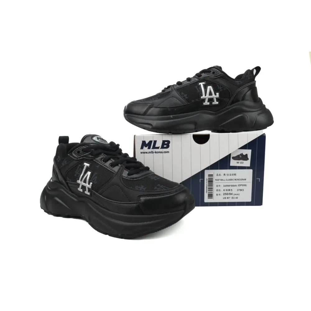 MLB Fast Ball Classic Monogram New York Yankees Sneakers 3ARNFSB4N-07BKS 