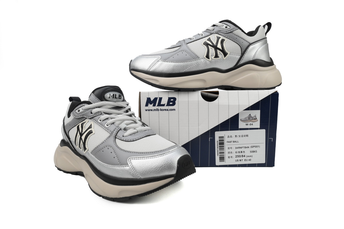 MLB Fast Ball Classic Monogram New York Yankees Sneakers 3ARNFSB4N-50BKS 
