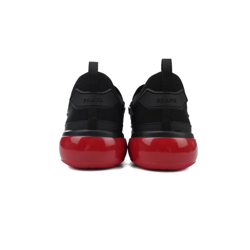 Prada Sneakers Black and Red