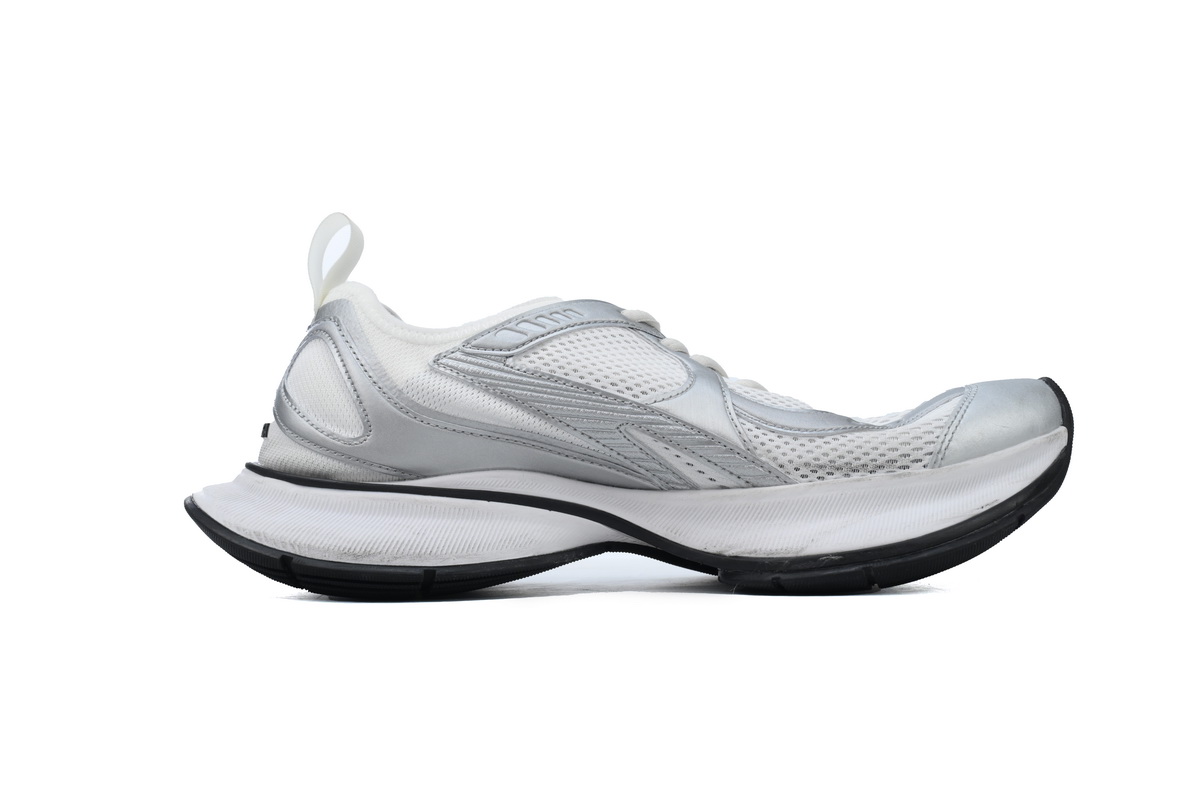 PKGoden Balenciaga 13th  Circuit Sneaker'Worn-Out - White Silver 793945 WFLGY 9100 