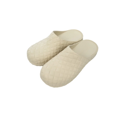 Bottega Veneta Slider Sandals Beige 01