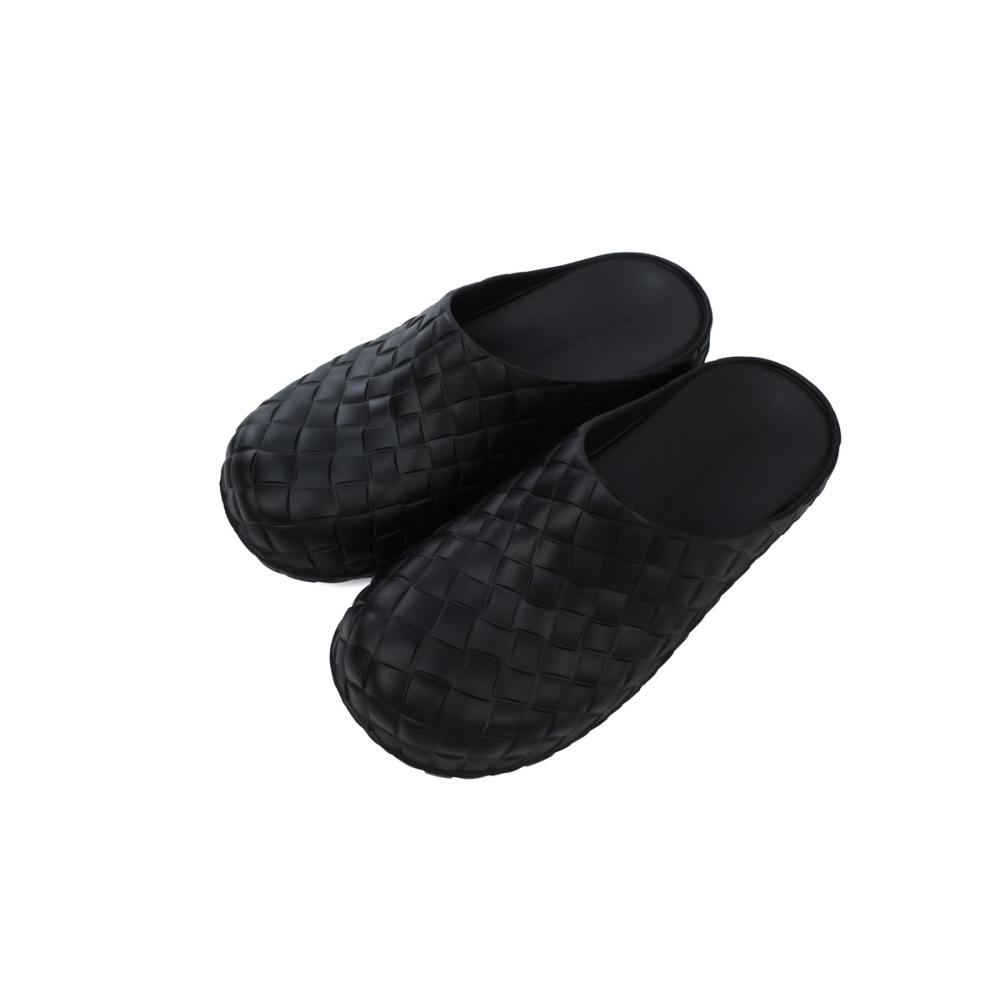 PK Bottega Veneta Slider Sandals Black