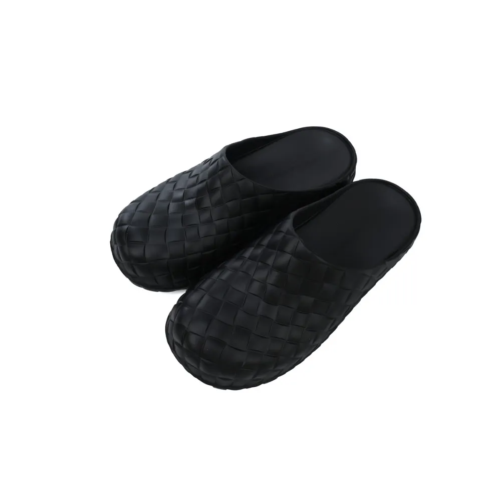Bottega Veneta Slider Sandals Black