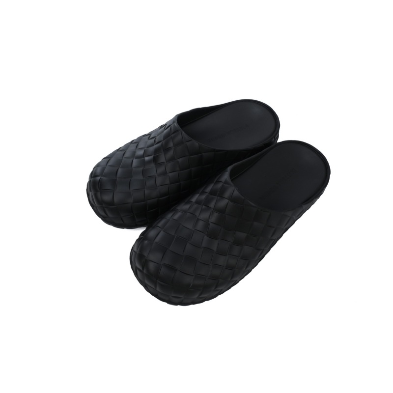 PK Bottega Veneta Slider Sandals Black