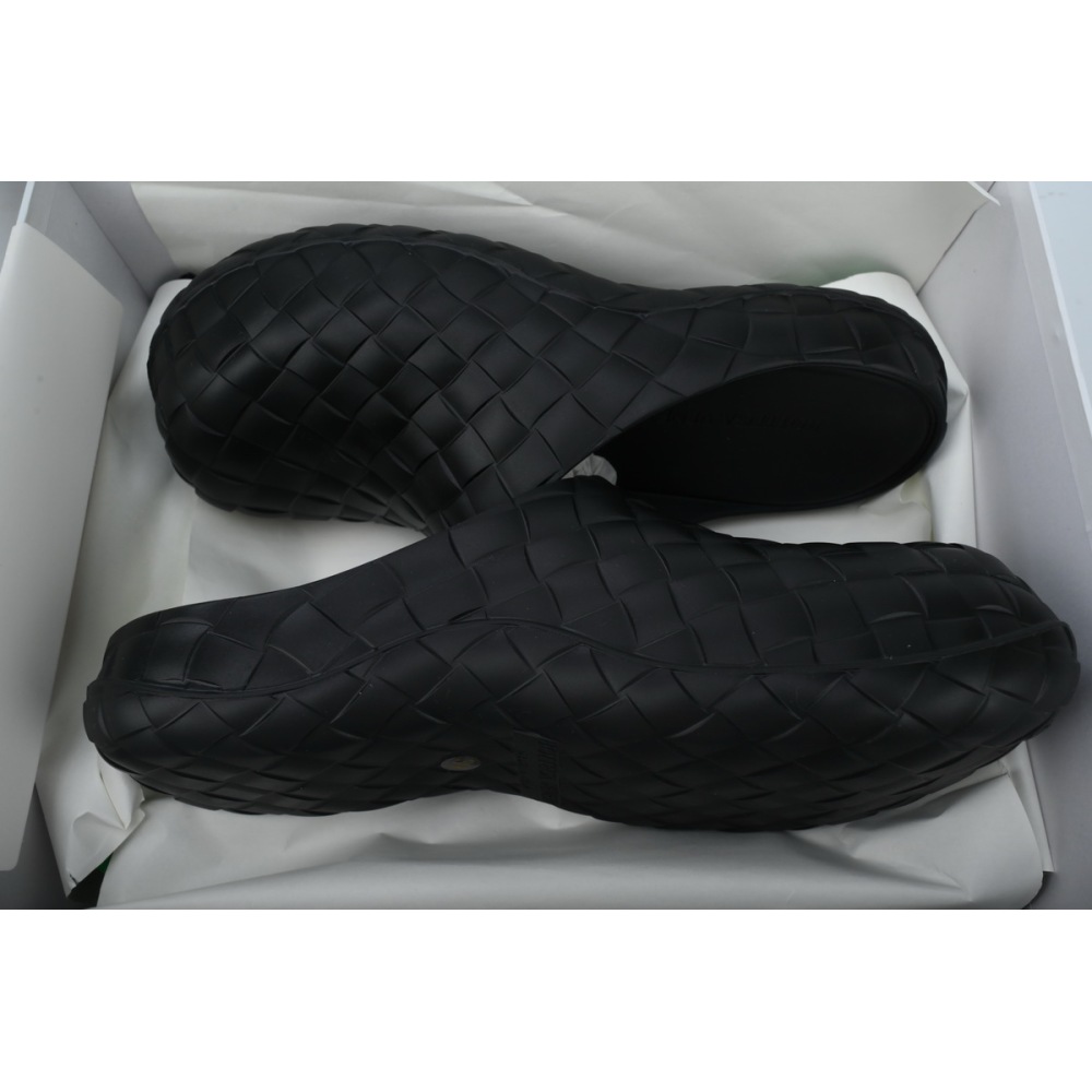 PK Bottega Veneta Slider Sandals Black