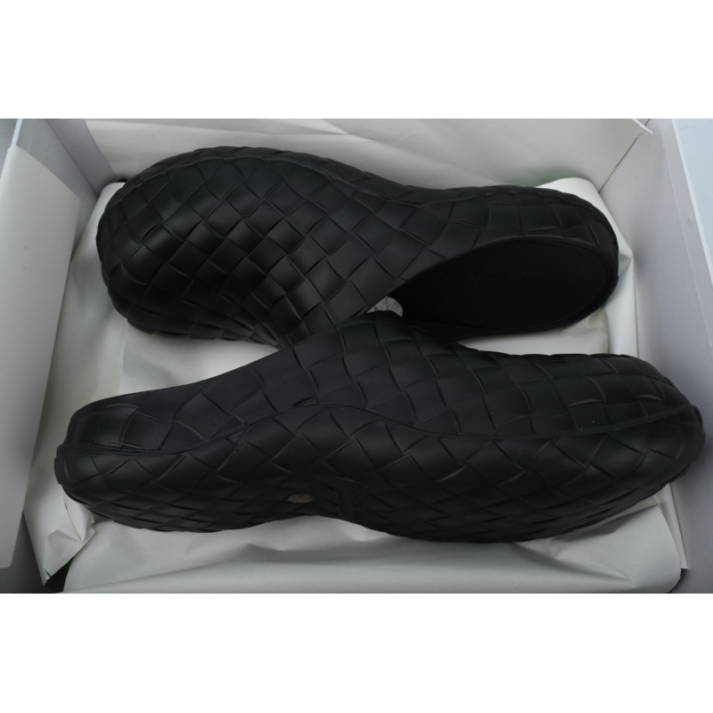 PK Bottega Veneta Slider Sandals Black