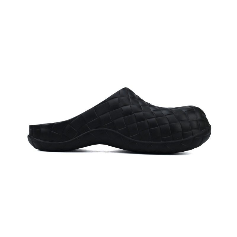 PK Bottega Veneta Slider Sandals Black