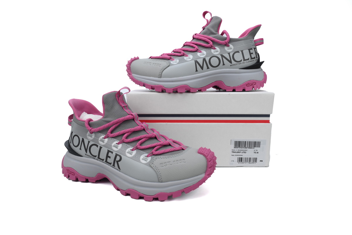 Moncler Grey Pink I209B4 M000 80 M3457P94 